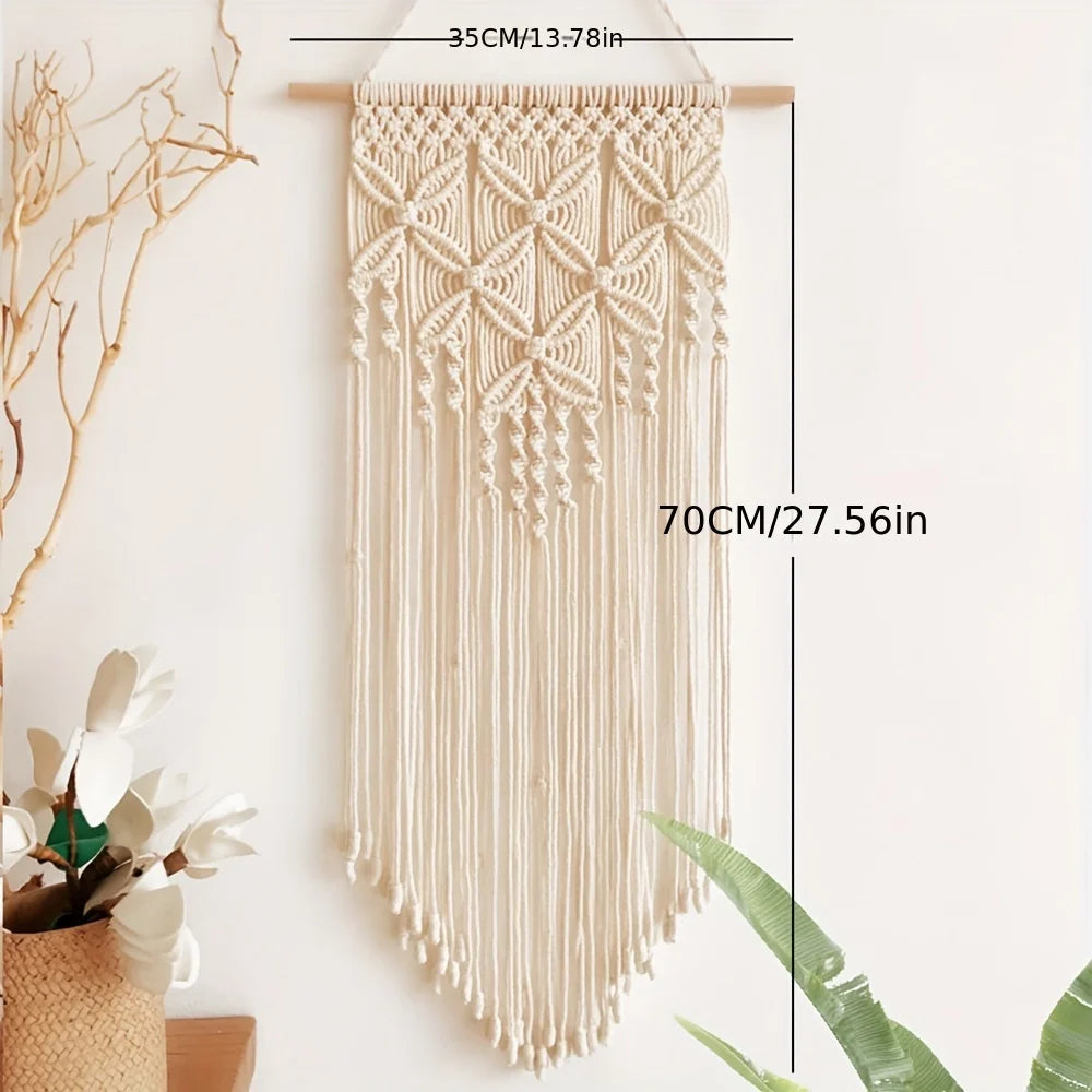 Tenture Murale Macramé Bohème - Déco Murale Cosy