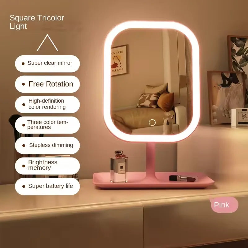 Miroir Lumineux LED Design - Miroir Maquillage Déco