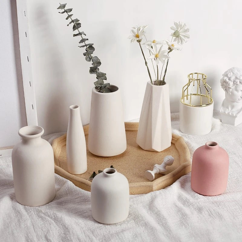 Vase Céramique Design Moderne - Déco Intérieure