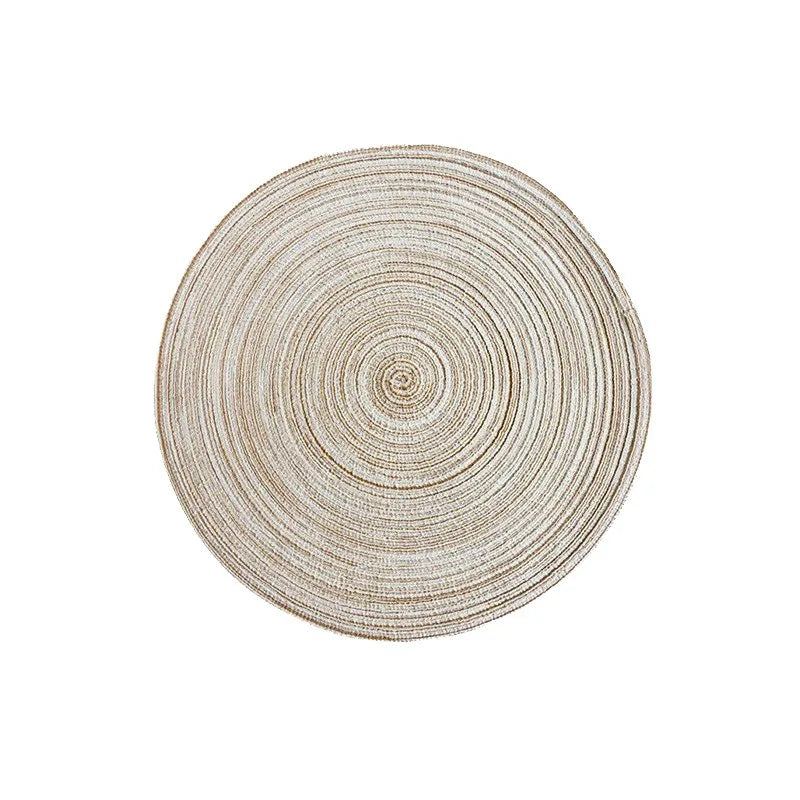 Set de Table Rond Tissu - Décoration de Table Chic