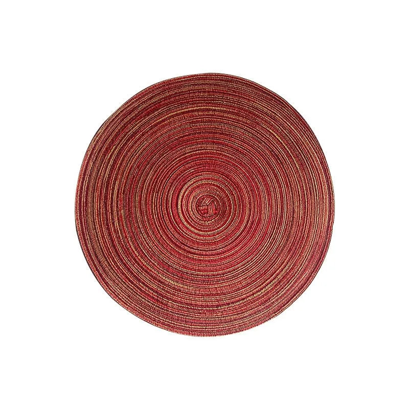 Set de Table Rond Tissu - Décoration de Table Chic