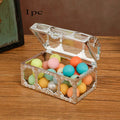 Coffret Cadeau Élégant Or & Argent - Boîte Cadeau Déco