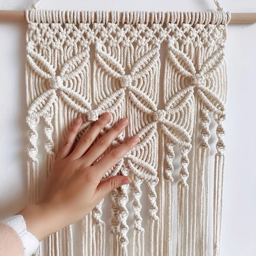 Tenture Murale Macramé Bohème - Déco Murale Cosy