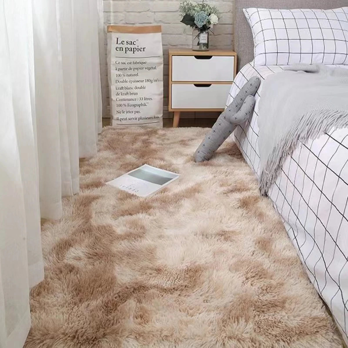 Tapis Salon & Chambre Antidérapant - Tapis Déco Moderne