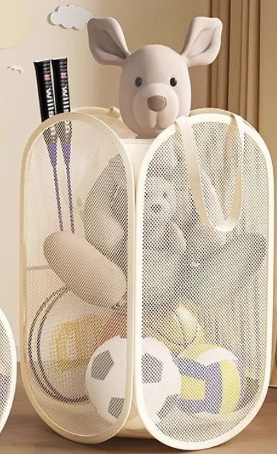 Panier de Rangement Pliable Déco - Corbeille Tissu