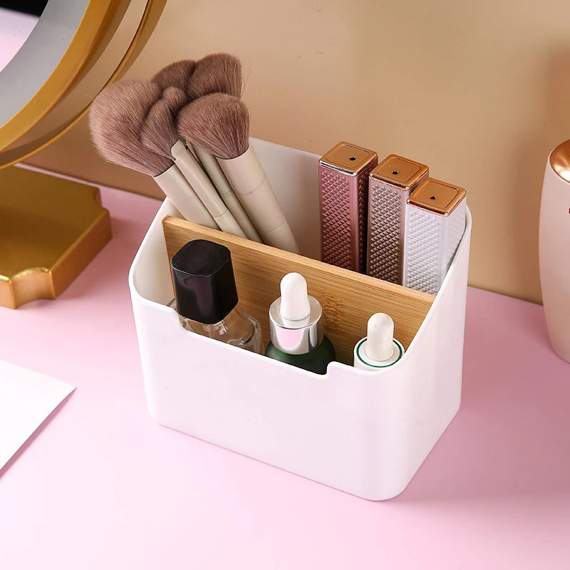 Boîte de Rangement Design 2 Compartiments - Organiseur Déco
