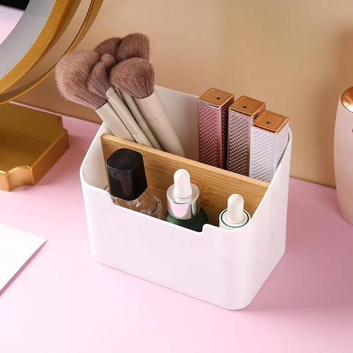 Boîte de Rangement Design 2 Compartiments - Organiseur Déco