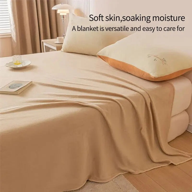 Plaid Douillet Polaire - Couverture Canapé Cocooning