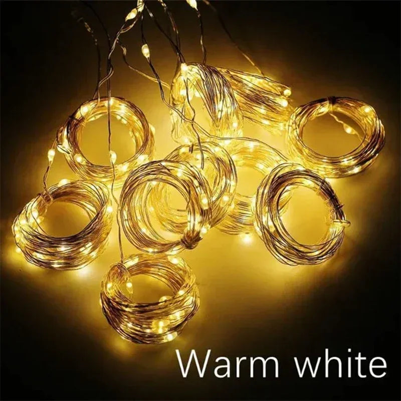 Guirlande Lumineuse LED Rideau - Déco Chambre & Fête