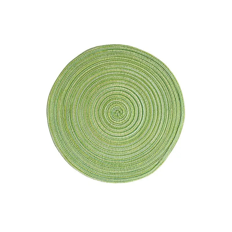 Set de Table Rond Tissu - Décoration de Table Chic
