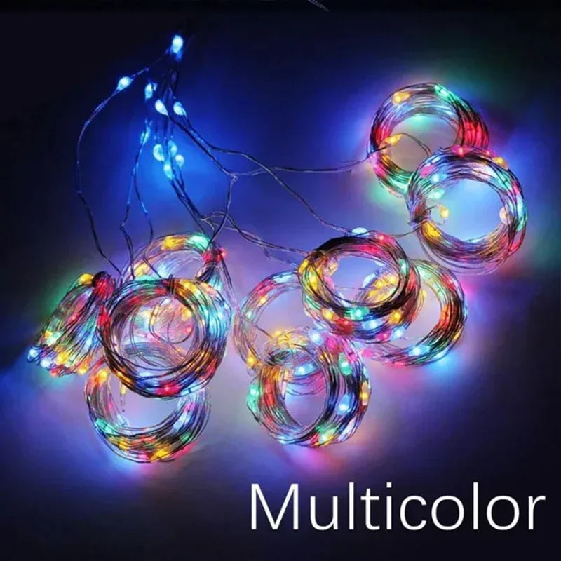 Guirlande Lumineuse LED Rideau - Déco Chambre & Fête