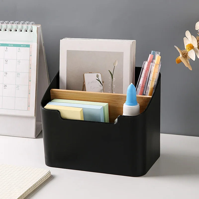 Boîte de Rangement Design 2 Compartiments - Organiseur Déco