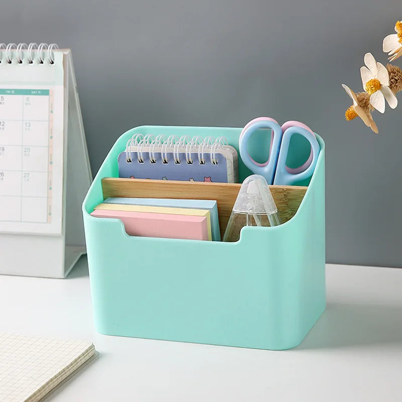 Boîte de Rangement Design 2 Compartiments - Organiseur Déco