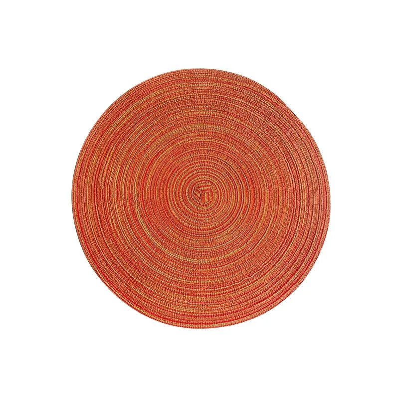 Set de Table Rond Tissu - Décoration de Table Chic
