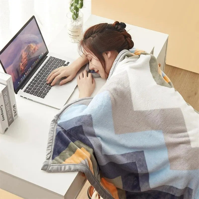 Plaid Douillet Polaire - Couverture Canapé Cocooning